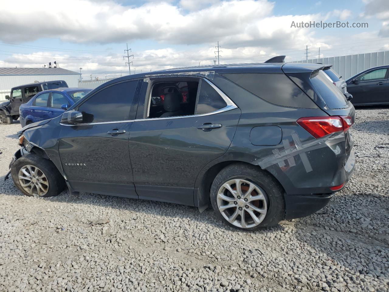 2019 Chevrolet Equinox Lt Charcoal vin: 3GNAXKEVXKS529667