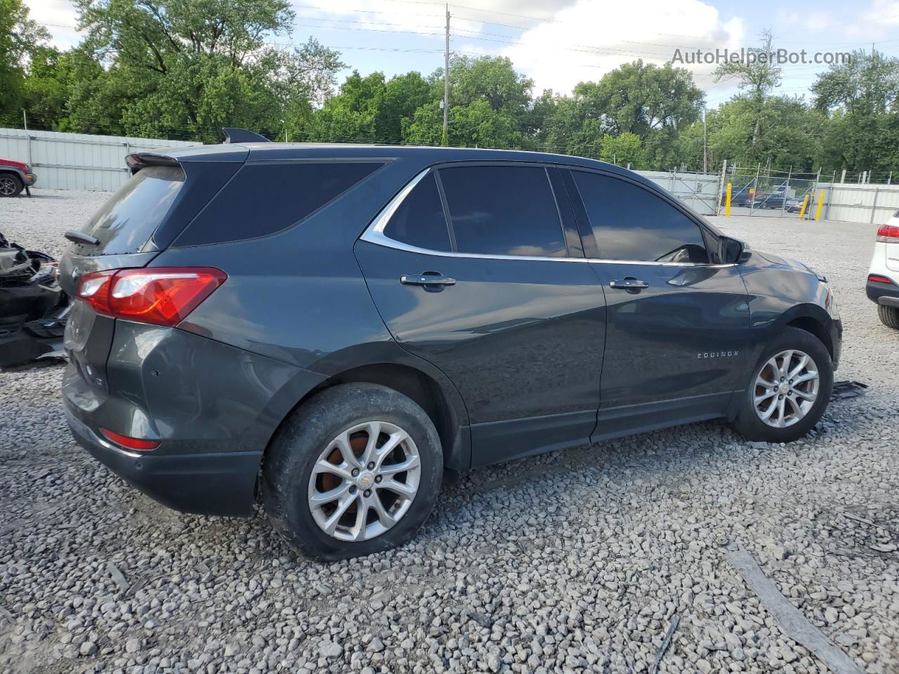 2019 Chevrolet Equinox Lt Charcoal vin: 3GNAXKEVXKS529667