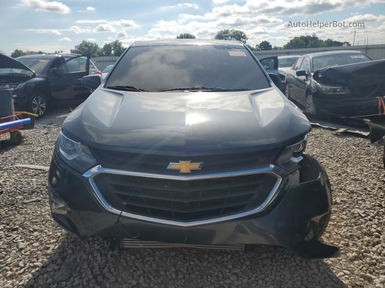 2019 Chevrolet Equinox Lt Угольный vin: 3GNAXKEVXKS529667