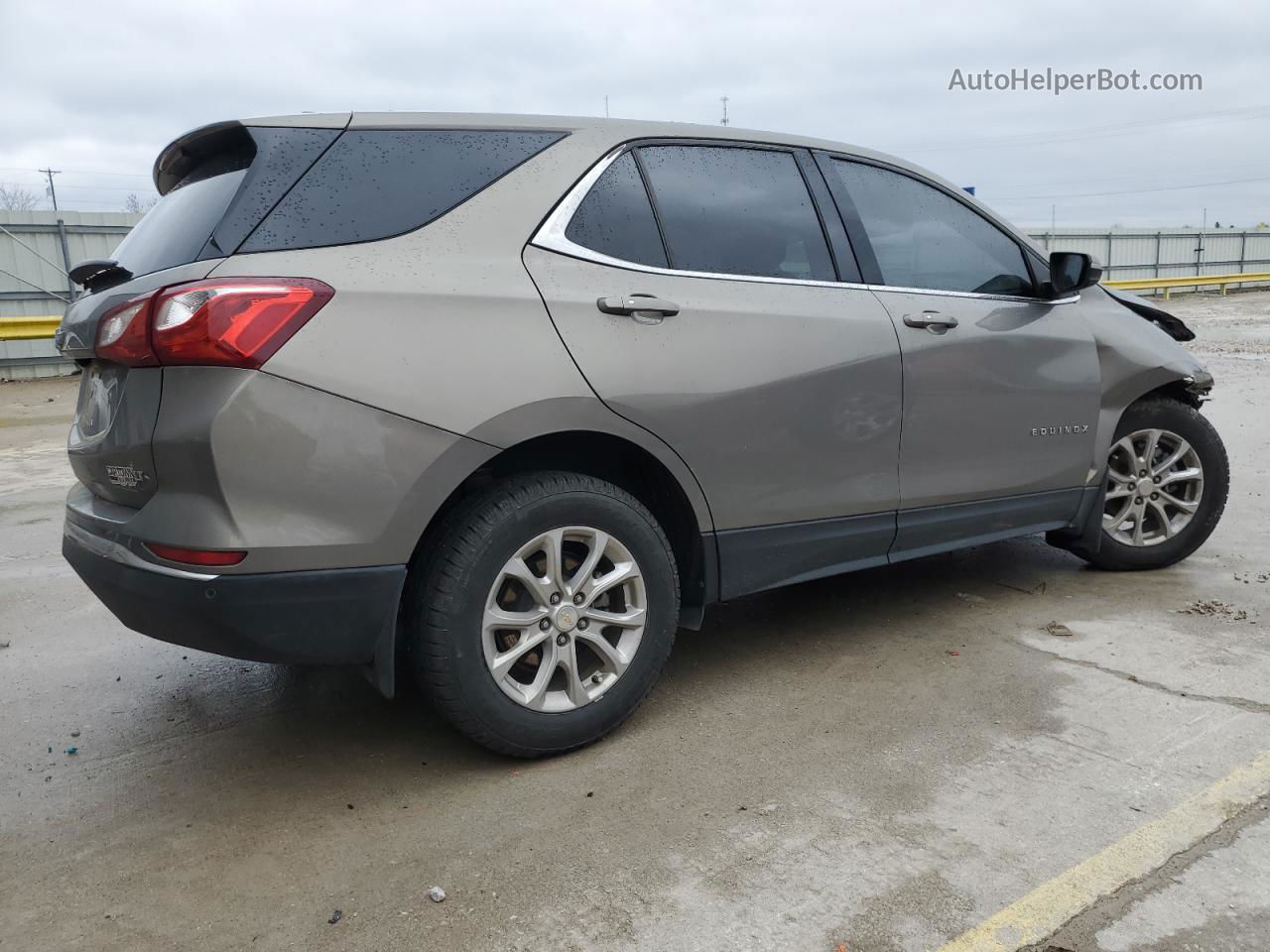 2019 Chevrolet Equinox Lt Beige vin: 3GNAXKEVXKS540927