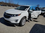 2019 Chevrolet Equinox Lt White vin: 3GNAXKEVXKS562510