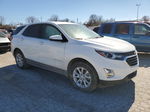 2019 Chevrolet Equinox Lt White vin: 3GNAXKEVXKS562510