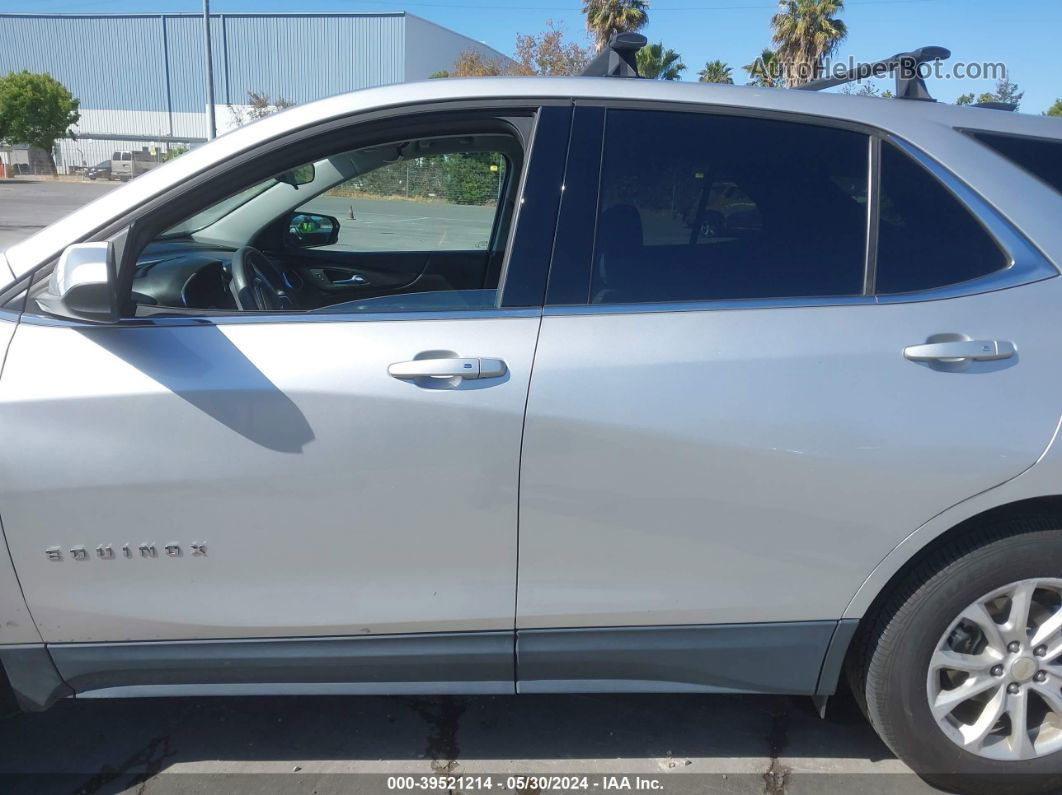 2019 Chevrolet Equinox Lt Silver vin: 3GNAXKEVXKS578092