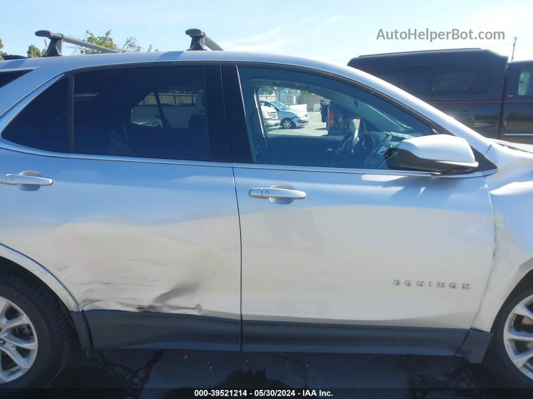 2019 Chevrolet Equinox Lt Silver vin: 3GNAXKEVXKS578092