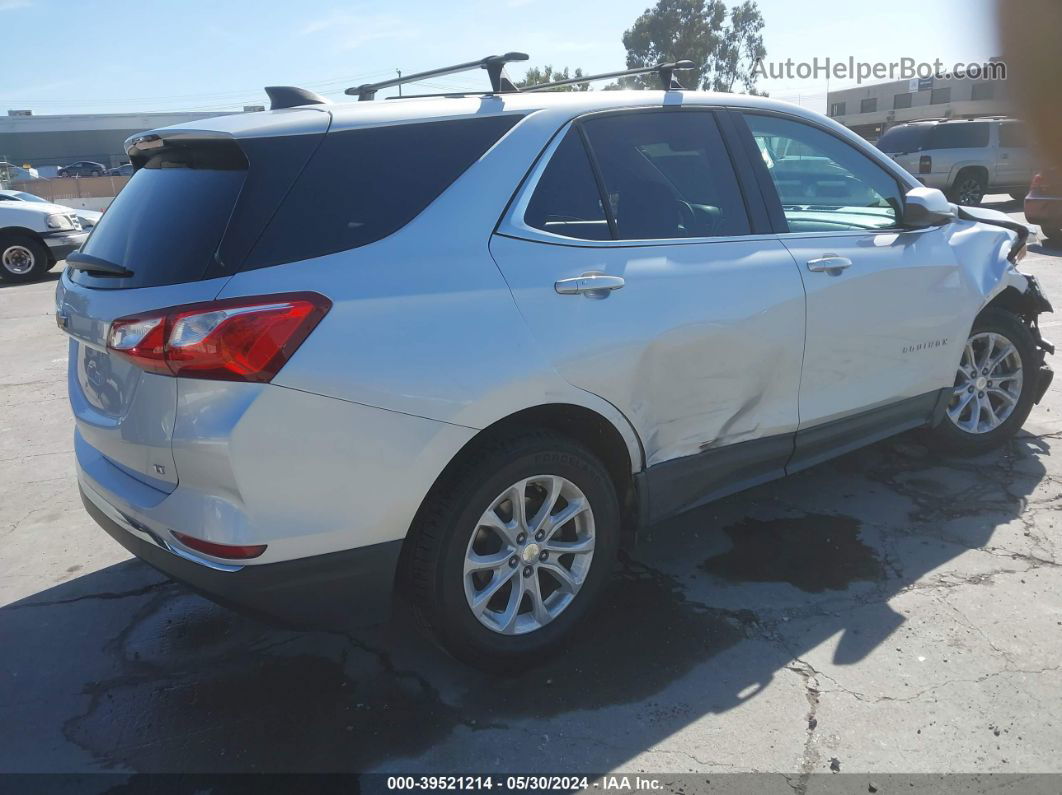 2019 Chevrolet Equinox Lt Silver vin: 3GNAXKEVXKS578092