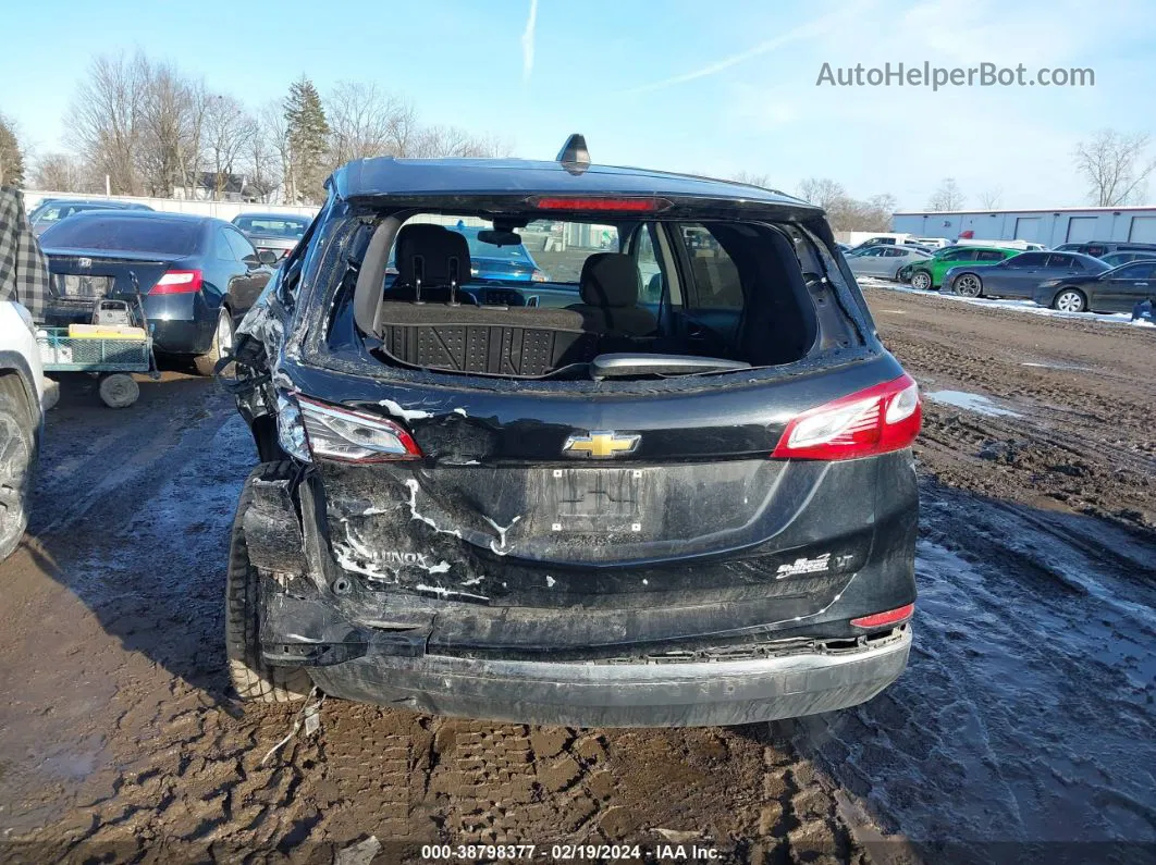 2020 Chevrolet Equinox Fwd Lt 1.5l Turbo Black vin: 3GNAXKEVXLL284350