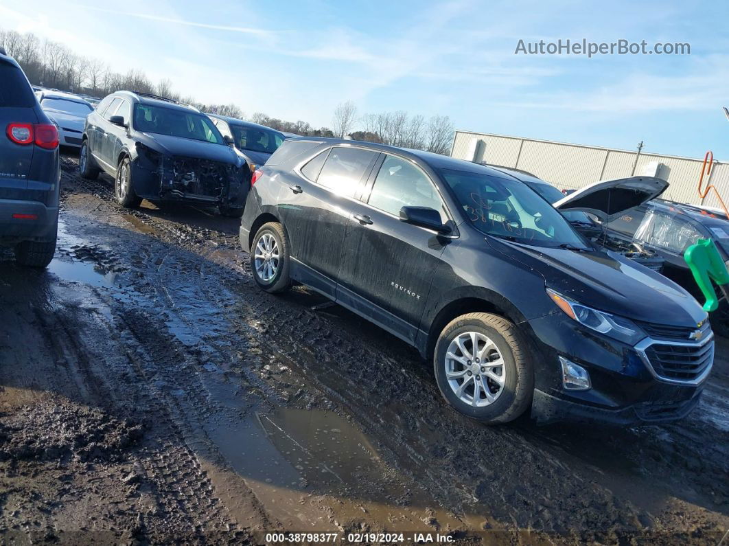 2020 Chevrolet Equinox Fwd Lt 1.5l Turbo Black vin: 3GNAXKEVXLL284350