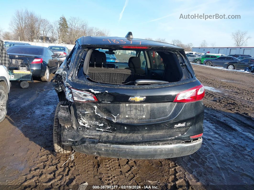 2020 Chevrolet Equinox Fwd Lt 1.5l Turbo Black vin: 3GNAXKEVXLL284350