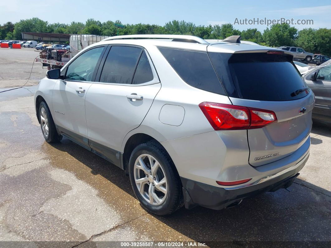 2018 Chevrolet Equinox Lt Silver vin: 3GNAXKEX1JL376123