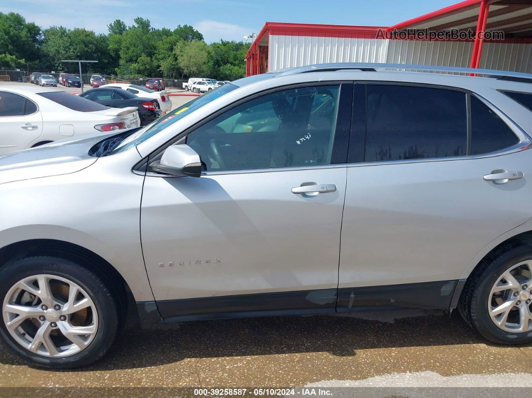 2018 Chevrolet Equinox Lt Silver vin: 3GNAXKEX1JL376123