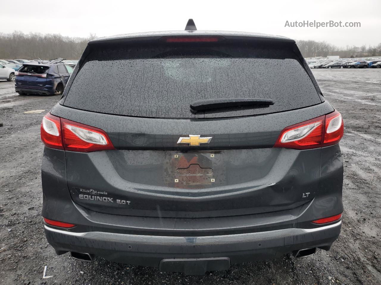 2018 Chevrolet Equinox Lt Угольный vin: 3GNAXKEX1JS548768