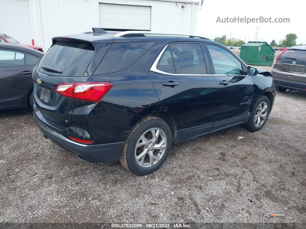 2018 Chevrolet Equinox Lt Black vin: 3GNAXKEX2JL265001