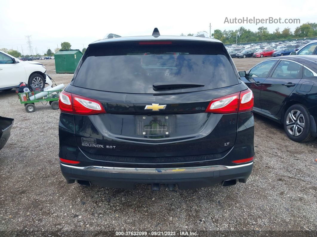 2018 Chevrolet Equinox Lt Black vin: 3GNAXKEX2JL265001