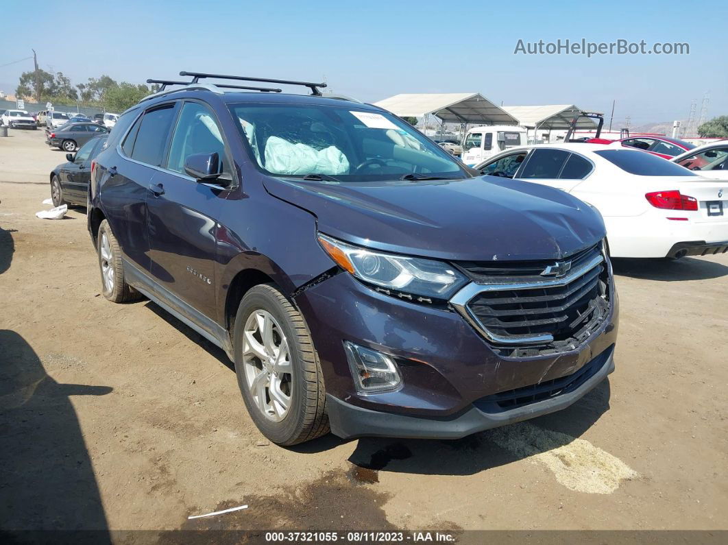 2018 Chevrolet Equinox Lt Blue vin: 3GNAXKEX2JS620691