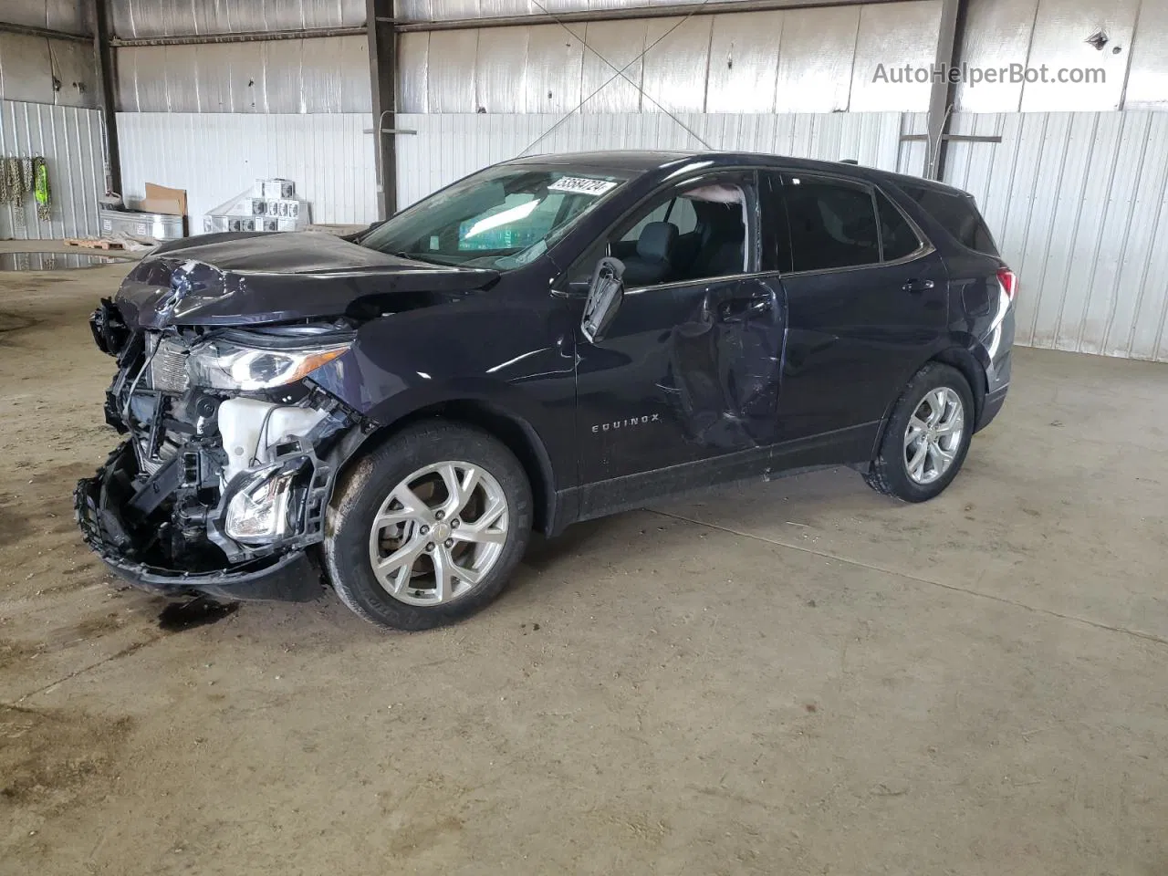 2018 Chevrolet Equinox Lt Угольный vin: 3GNAXKEX8JS514245