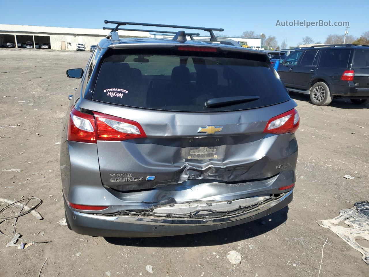 2018 Chevrolet Equinox Lt Silver vin: 3GNAXLEU5JL331004