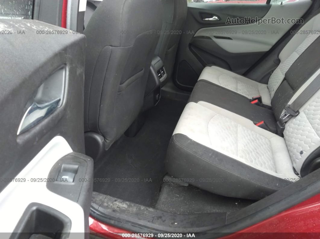 2018 Chevrolet Equinox Lt Red vin: 3GNAXLEU6JS609883