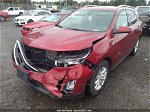 2018 Chevrolet Equinox Lt Red vin: 3GNAXLEU6JS609883