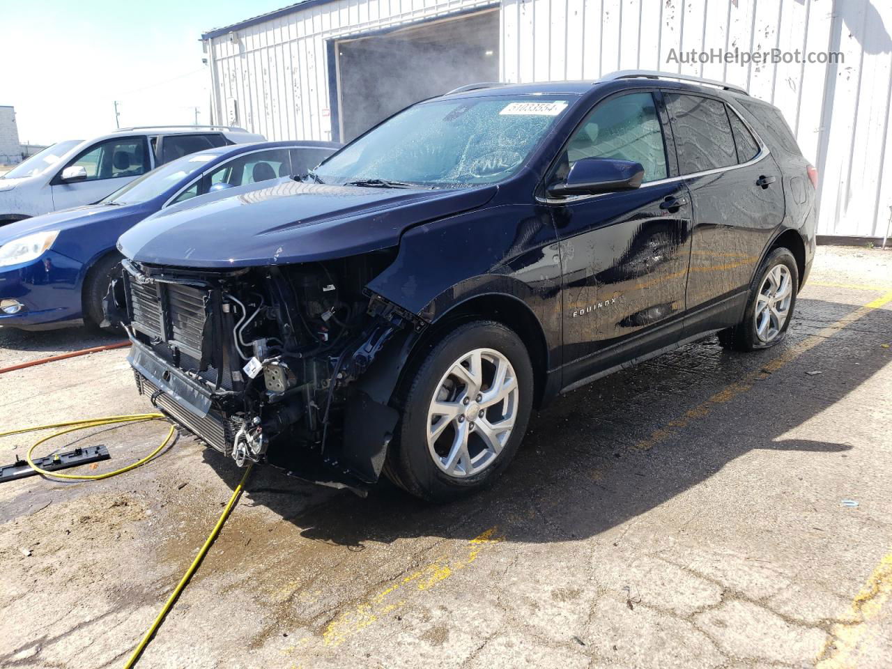 2020 Chevrolet Equinox Lt Black vin: 3GNAXLEX6LS587221