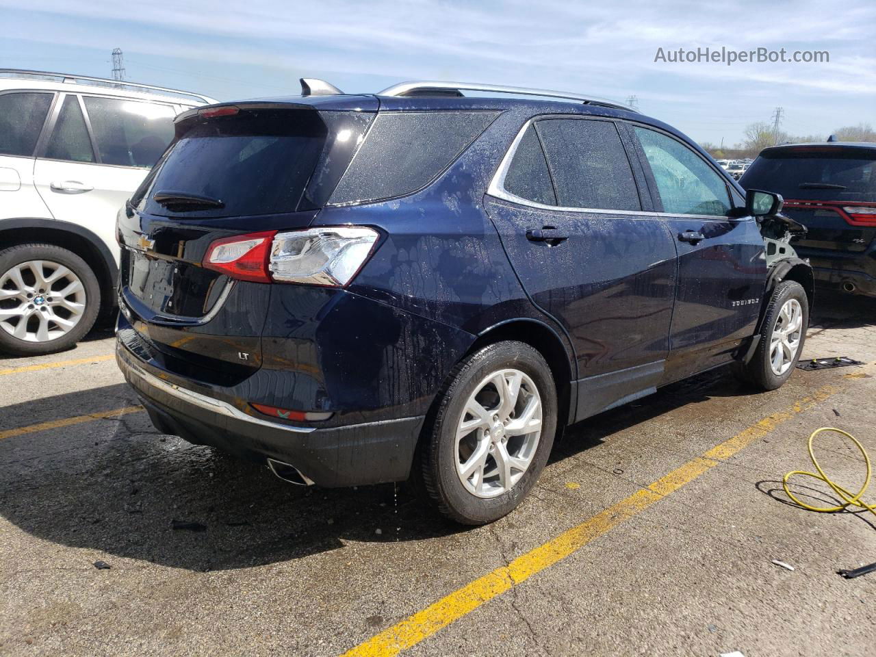 2020 Chevrolet Equinox Lt Black vin: 3GNAXLEX6LS587221