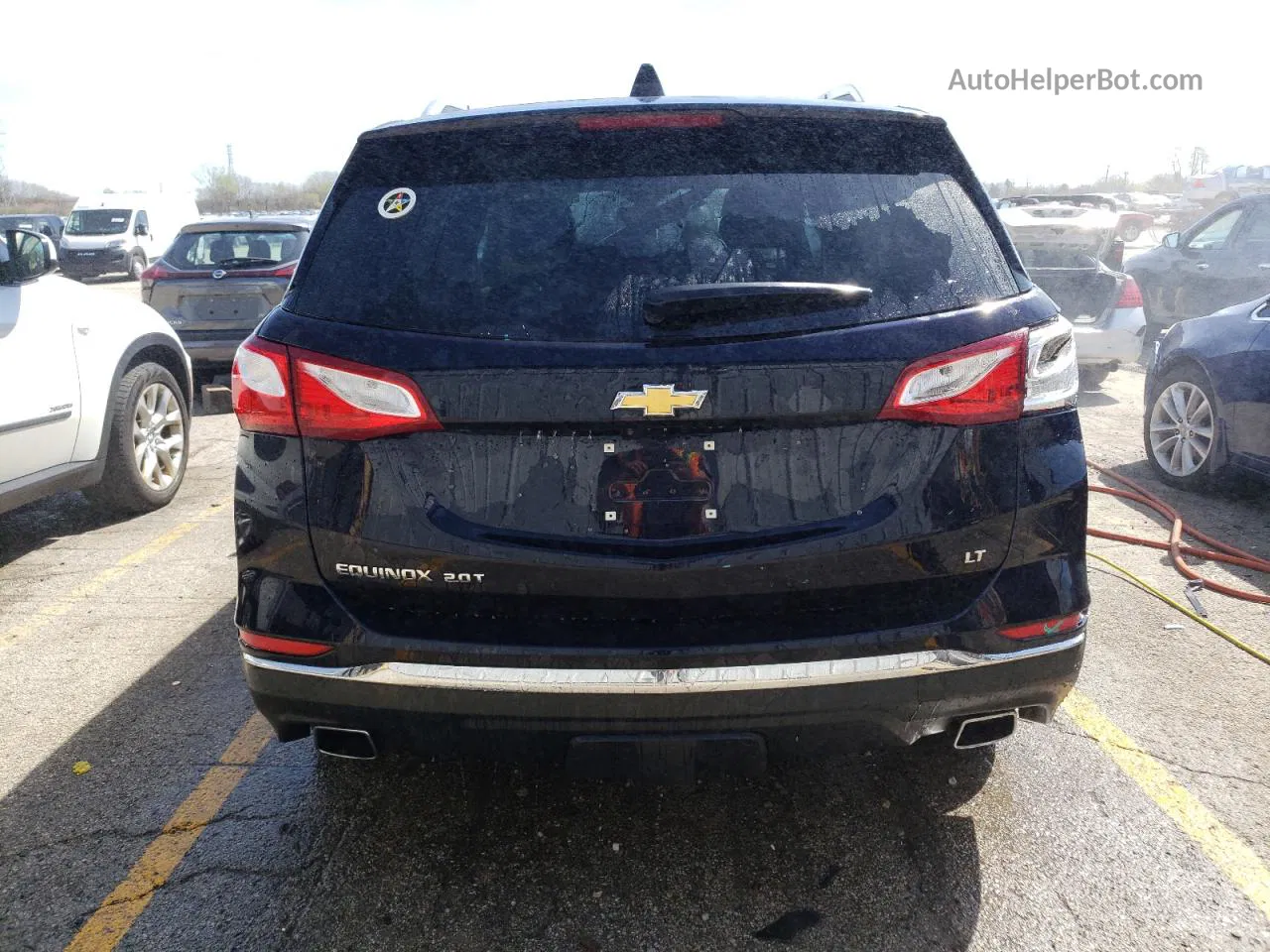 2020 Chevrolet Equinox Lt Black vin: 3GNAXLEX6LS587221