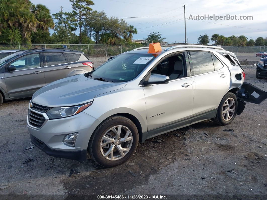 2020 Chevrolet Equinox Fwd Lt 2.0l Turbo Silver vin: 3GNAXLEX6LS735092