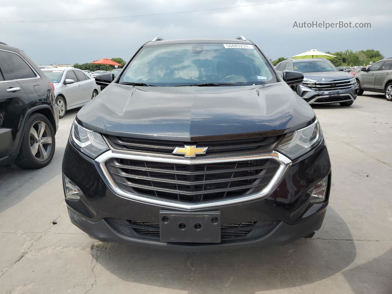 2020 Chevrolet Equinox Lt Black vin: 3GNAXLEX8LL100434