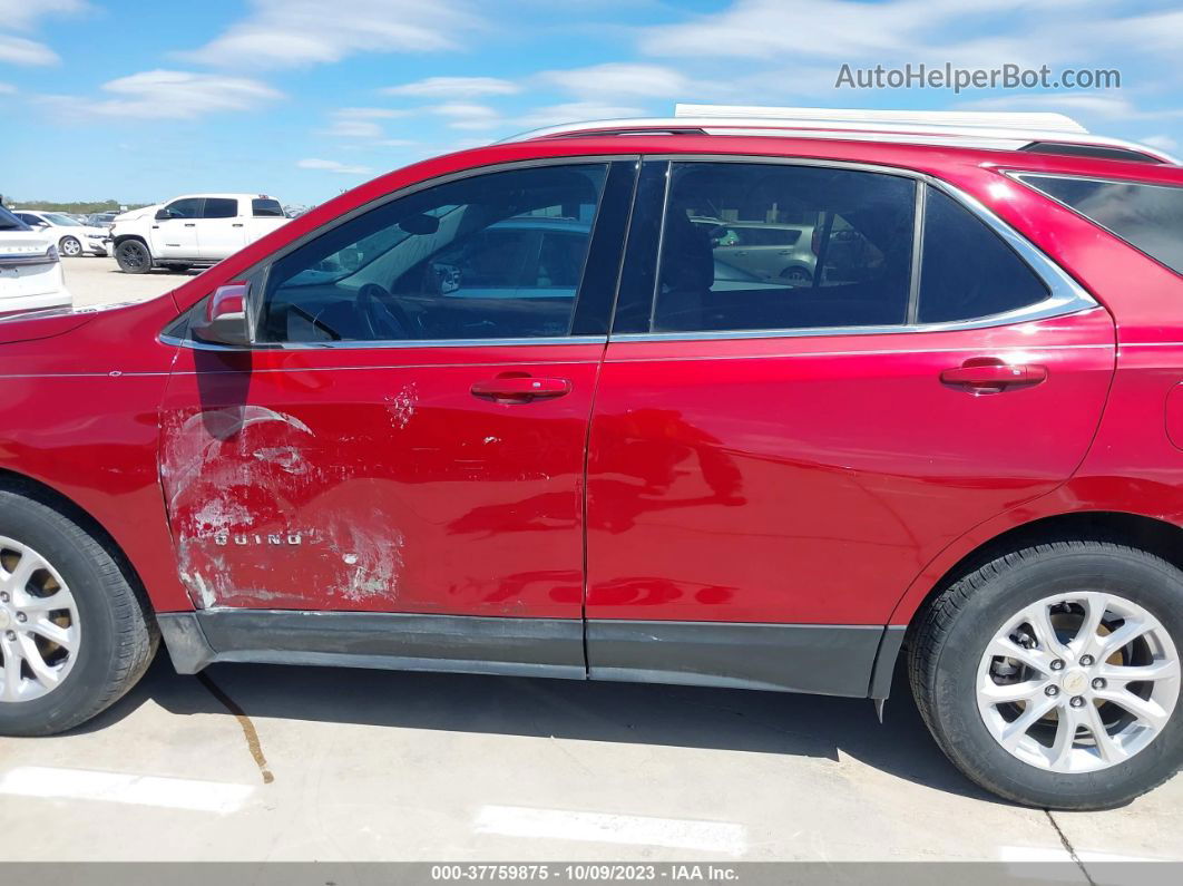 2019 Chevrolet Equinox Lt Красный vin: 3GNAXMEU4KS525519