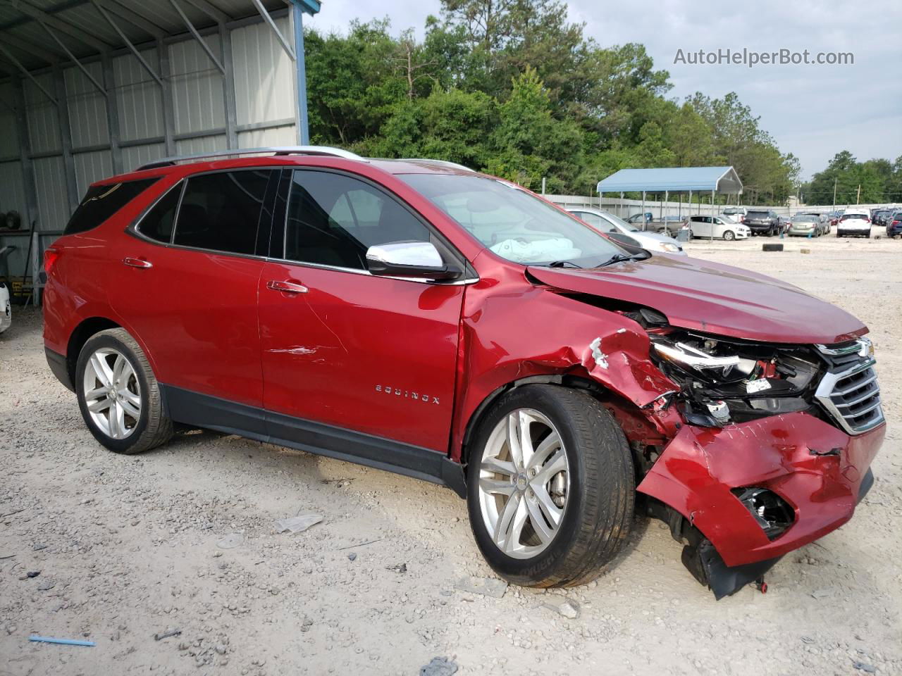 2018 Chevrolet Equinox Premier Red vin: 3GNAXMEV5JS508476