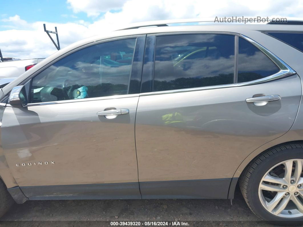 2018 Chevrolet Equinox Premier Brown vin: 3GNAXMEV8JS545442