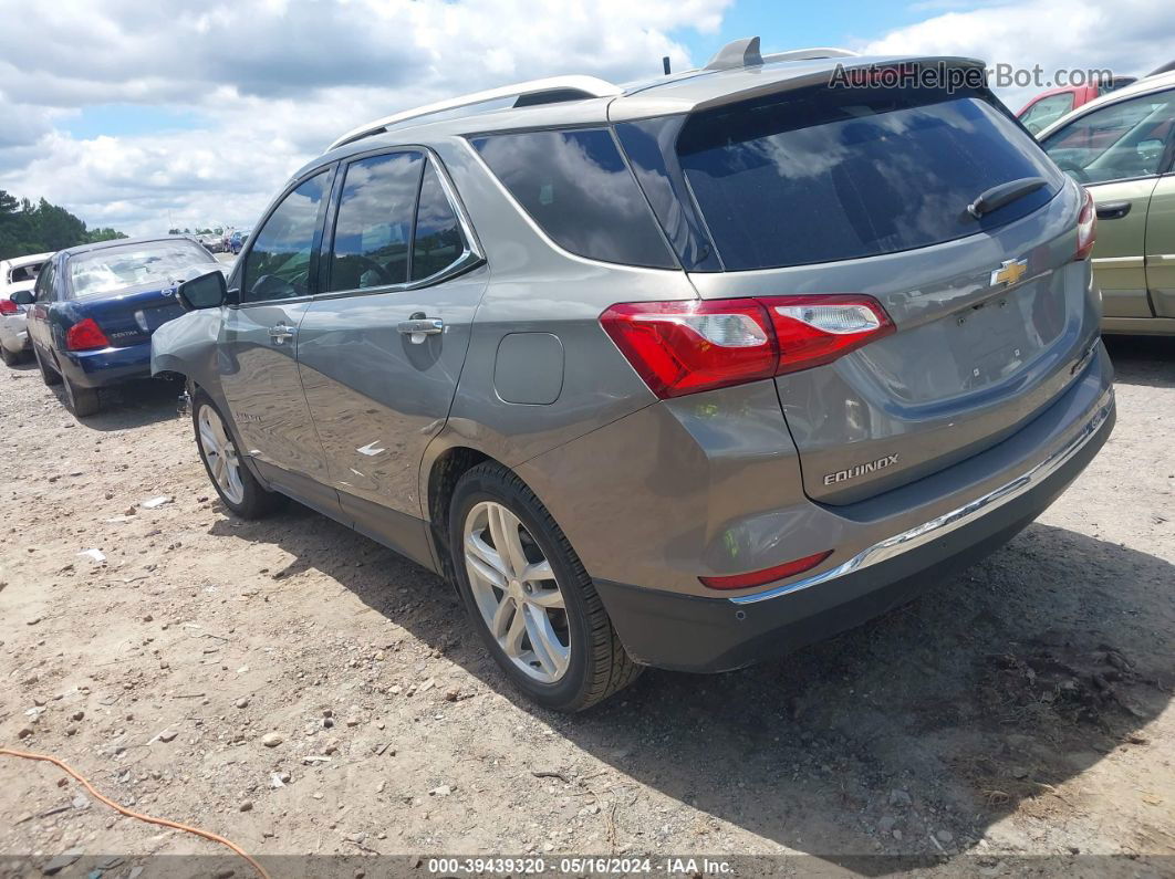 2018 Chevrolet Equinox Premier Brown vin: 3GNAXMEV8JS545442