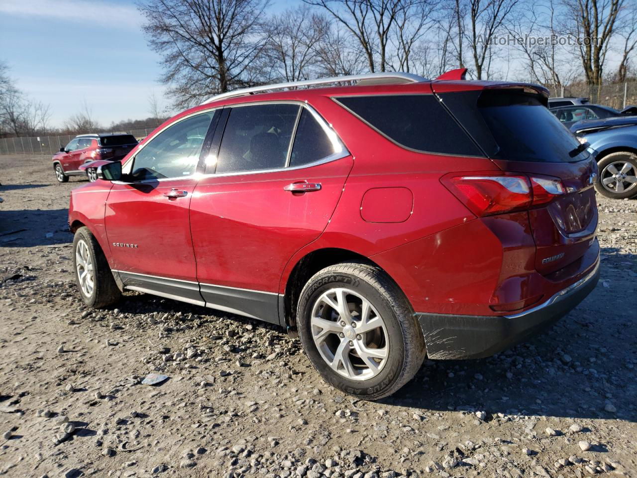 2019 Chevrolet Equinox Premier Burgundy vin: 3GNAXNEV0KS674475