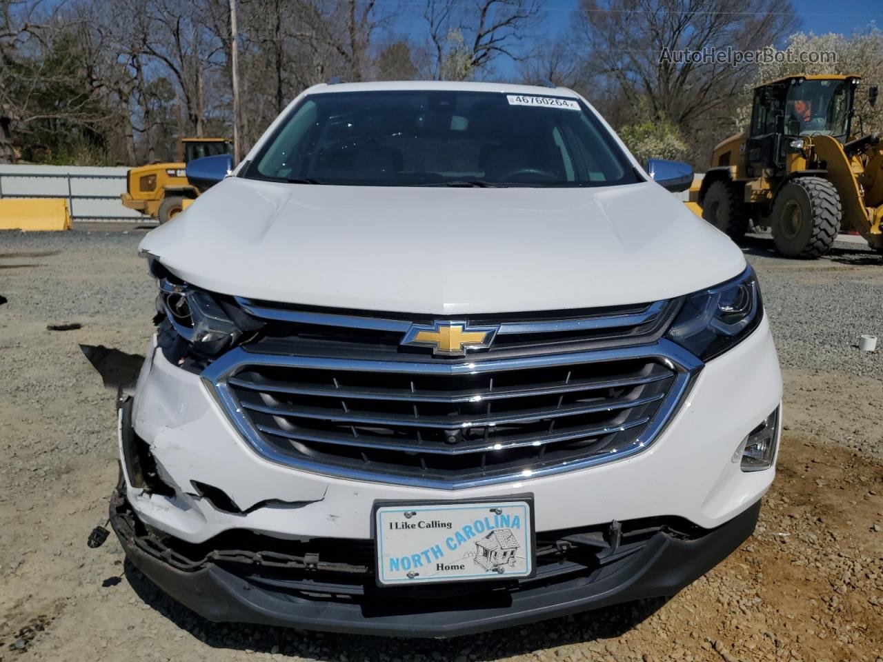 2020 Chevrolet Equinox Premier White vin: 3GNAXNEV8LS714187