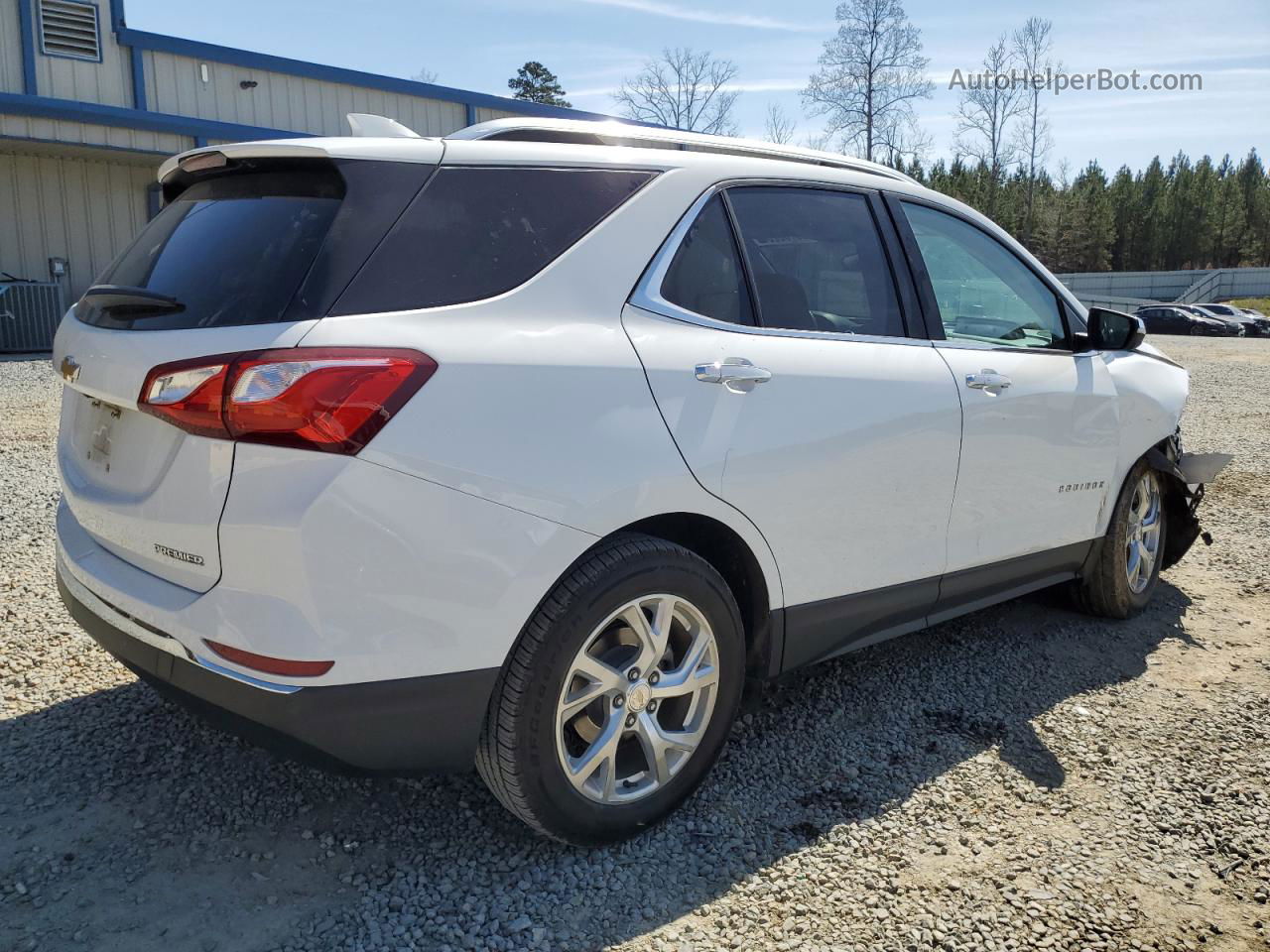 2020 Chevrolet Equinox Premier White vin: 3GNAXNEV8LS714187