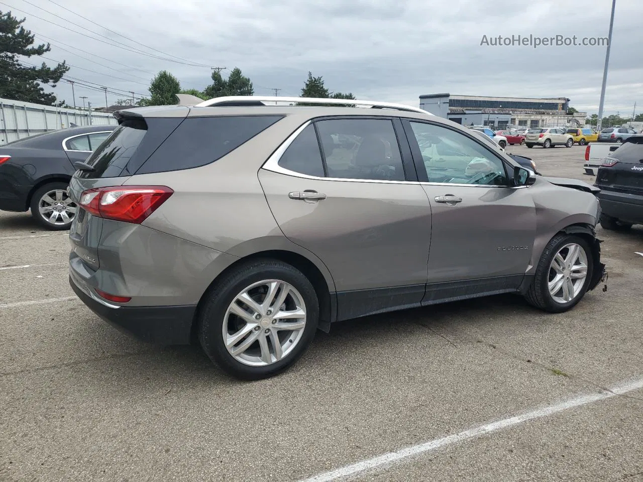 2019 Chevrolet Equinox Premier Tan vin: 3GNAXNEV9KS515759