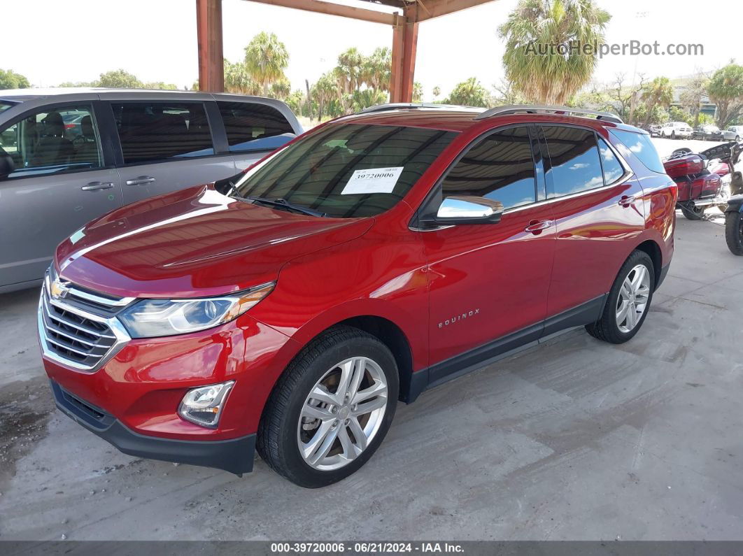 2018 Chevrolet Equinox Premier Red vin: 3GNAXNEX2JS512539