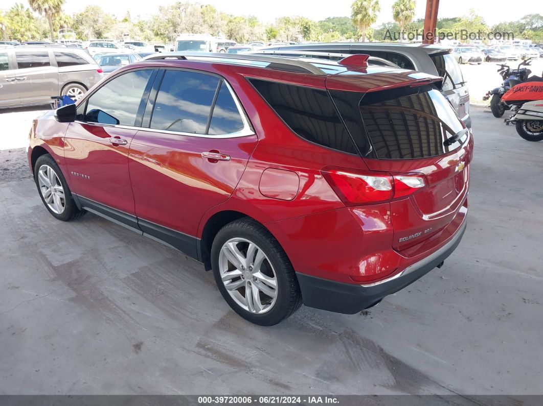 2018 Chevrolet Equinox Premier Red vin: 3GNAXNEX2JS512539