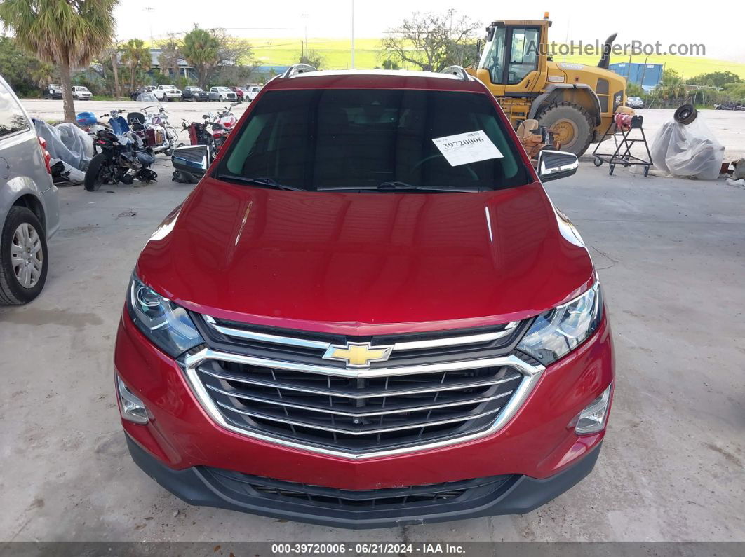 2018 Chevrolet Equinox Premier Red vin: 3GNAXNEX2JS512539