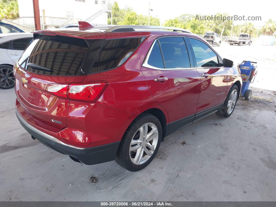 2018 Chevrolet Equinox Premier Red vin: 3GNAXNEX2JS512539