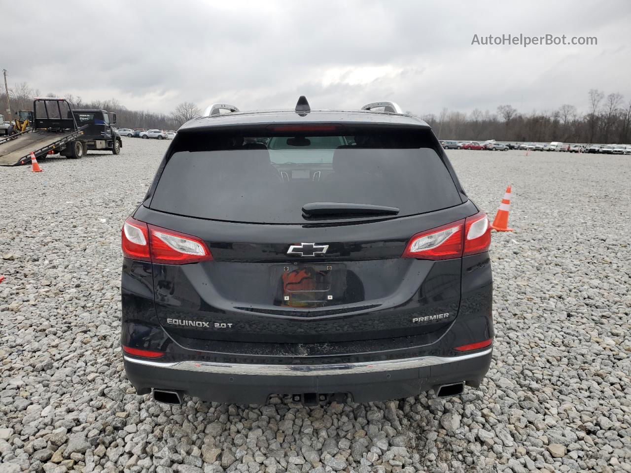 2019 Chevrolet Equinox Premier Черный vin: 3GNAXPEX0KL236157