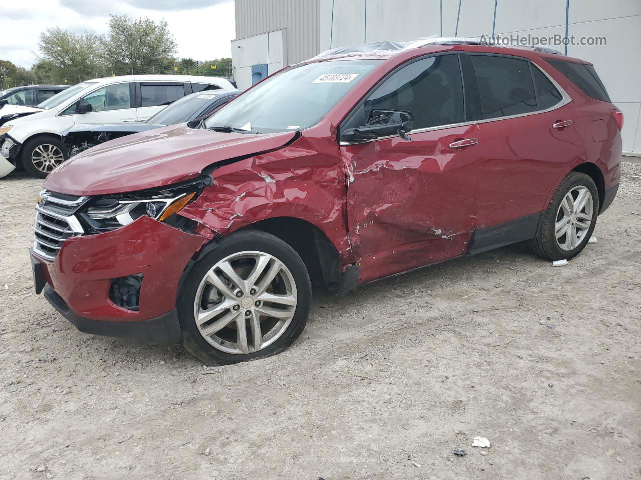 2020 Chevrolet Equinox Premier Red vin: 3GNAXPEX0LS514675