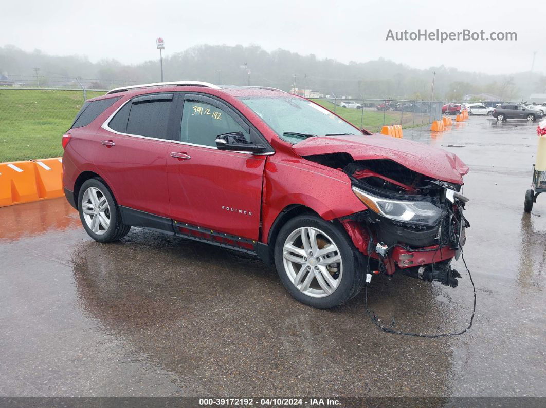 2020 Chevrolet Equinox Fwd Premier 2.0l Turbo Burgundy vin: 3GNAXPEX2LS510093