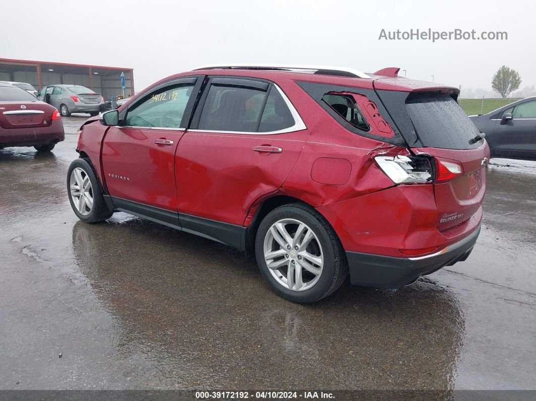 2020 Chevrolet Equinox Fwd Premier 2.0l Turbo Burgundy vin: 3GNAXPEX2LS510093