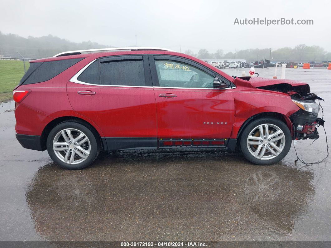 2020 Chevrolet Equinox Fwd Premier 2.0l Turbo Burgundy vin: 3GNAXPEX2LS510093