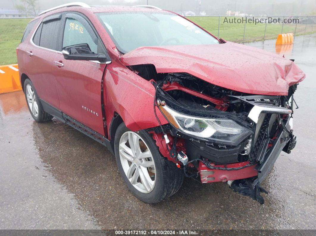 2020 Chevrolet Equinox Fwd Premier 2.0l Turbo Burgundy vin: 3GNAXPEX2LS510093