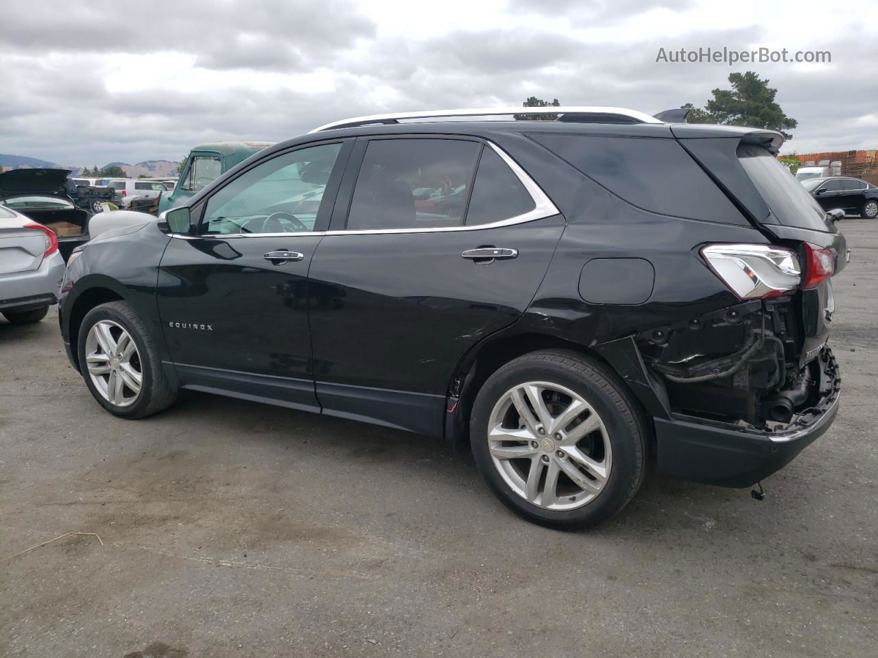 2019 Chevrolet Equinox Premier Black vin: 3GNAXPEX7KL126805