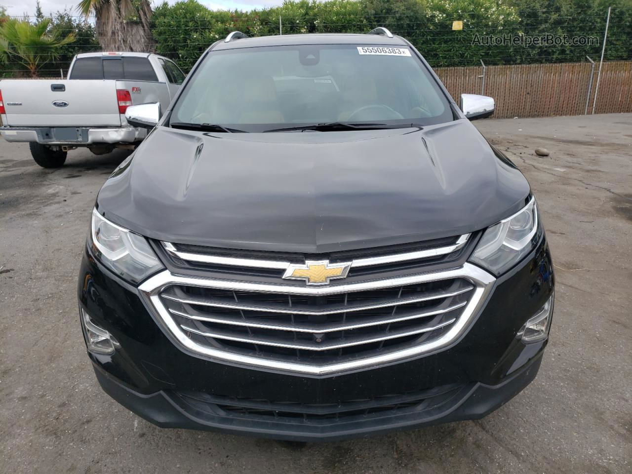 2019 Chevrolet Equinox Premier Black vin: 3GNAXPEX7KL126805