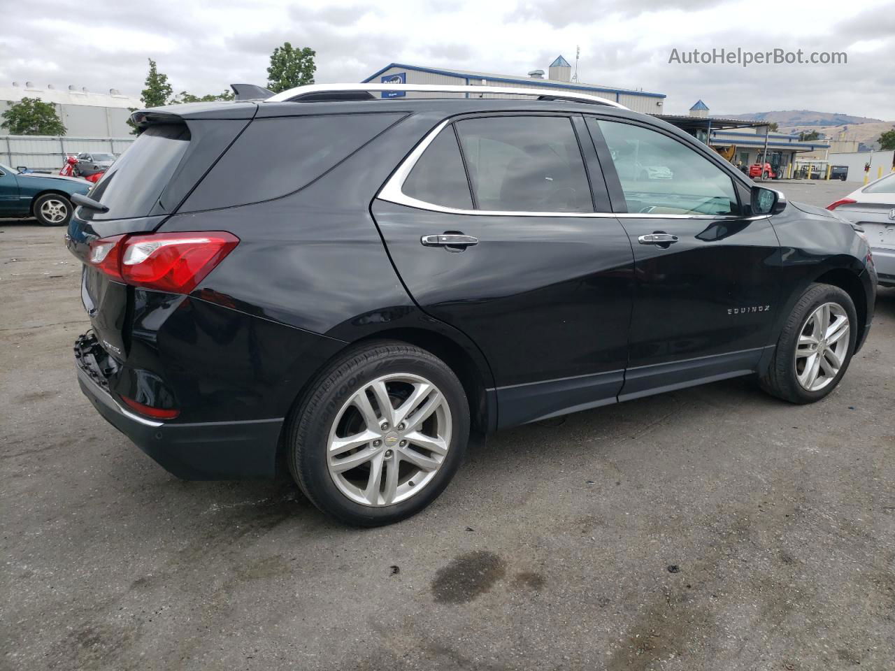 2019 Chevrolet Equinox Premier Black vin: 3GNAXPEX7KL126805