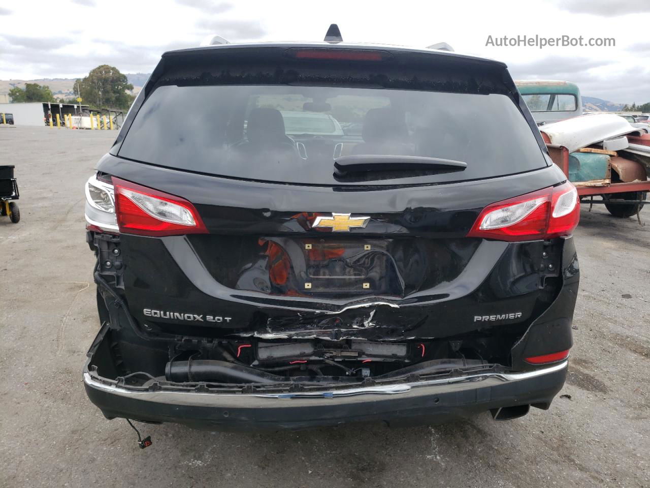 2019 Chevrolet Equinox Premier Black vin: 3GNAXPEX7KL126805