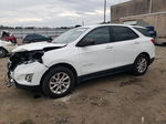 2018 Chevrolet Equinox Ls White vin: 3GNAXREV5JL110580